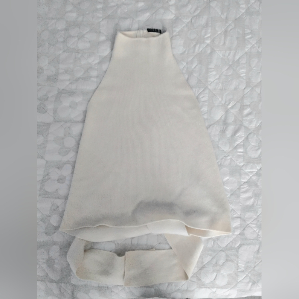 Anne Klein White Halter Top